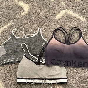 Calvin Klein sports bra bundle